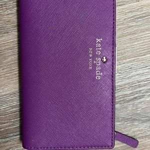 Kate Spade Purple Bifold Wallet